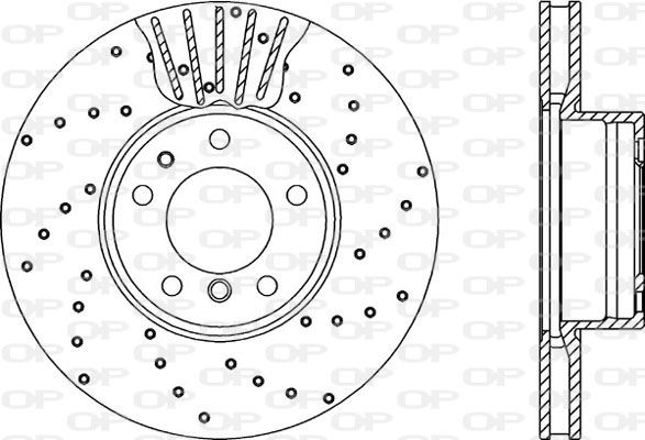 OPEN PARTS Jarrulevy BDRS1096.25